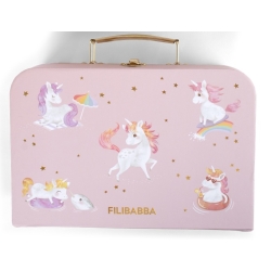 Filibabba - Grande valise licorne