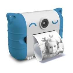 Kidyprint - Appareil photo avec imprimante bleu