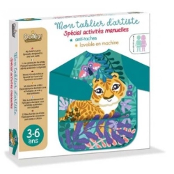 Mon premier tablier d'artiste - tigre