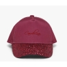 Casquette 52-56 cm - Glossy cherry