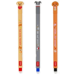 3 Stylos à encre effaçable - Fur-ever Friends