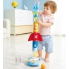 Hape - Jeu d'empilage avec fusée et balle à air pulsé