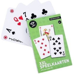 Cartes à jouer XXl plastifiées