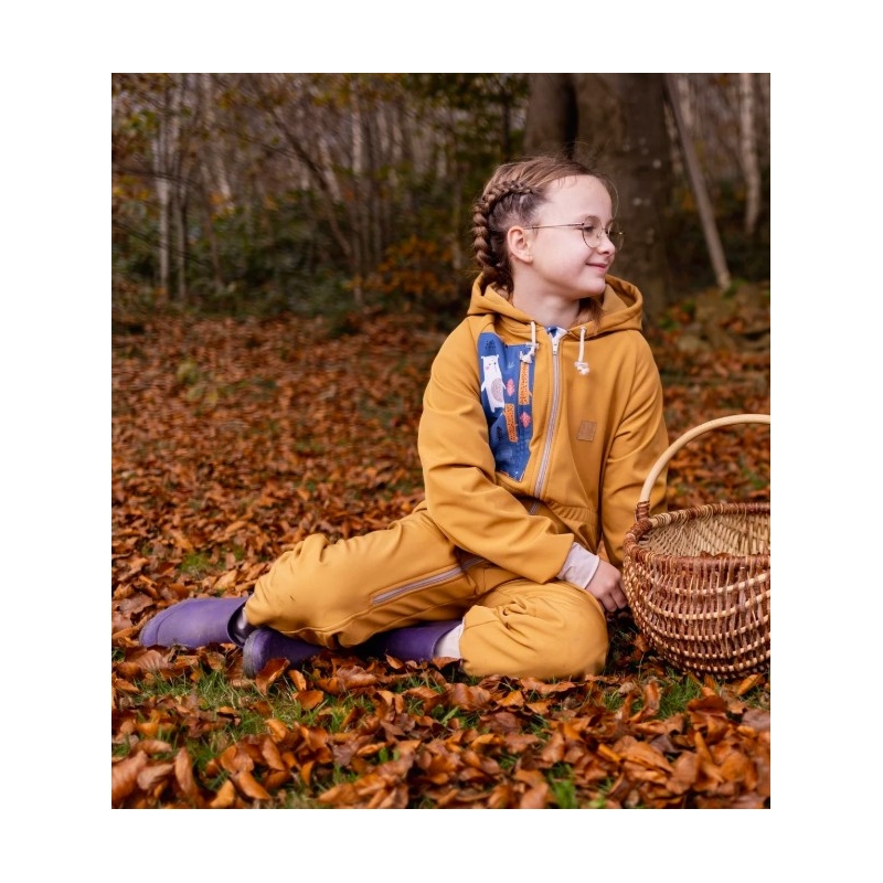 Mamé - Combinaison super-évolutive 6/12 ans - Ocre forêt