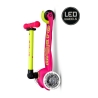 Trottinette Micro mini deluxe pliable led - Néon rose jaune