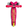 Trottinette Micro mini deluxe pliable led - Néon rose jaune