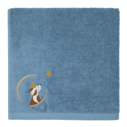 Serviette 70x140 - Chien myosotis