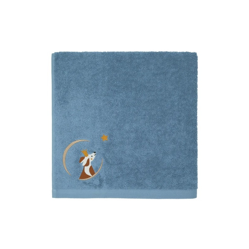 Serviette 70x140 - Chien myosotis