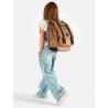 Sac à dos 2 compartiments - Tan léopard