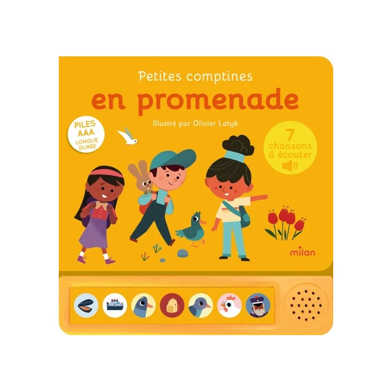 Chansons à écouter - Petites comptines en promenade