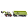 Tracteur avec chargeur frontal et benne basculante Siku