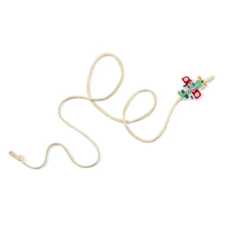 Corde pour lettres Lilliputiens - Jules en avion