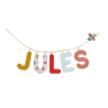 Corde pour lettres Lilliputiens - Jules en avion