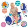 Rouleau d'activités en tissu - Baleine