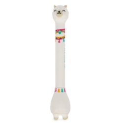 Stylo à bille avec base - Lama