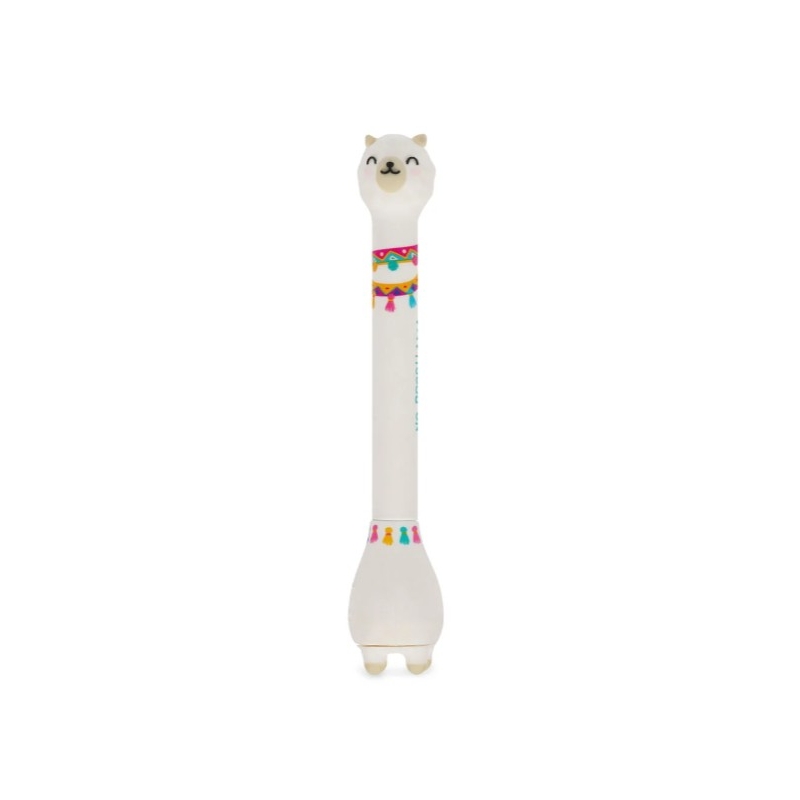 Stylo à bille avec base - Lama