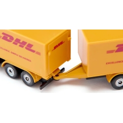 Siku- Camion avec Remorque DHL