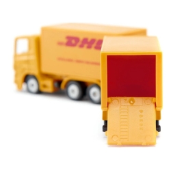 Siku- Camion avec Remorque DHL