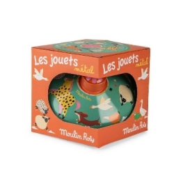 Les jouets métal - Petite toupie Ferme