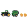 Siku - Tracteur avec presse à ballots