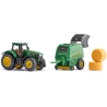 Siku - Tracteur avec presse à ballots