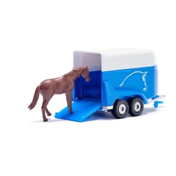 Siku - Jeep avec remorque à chevaux