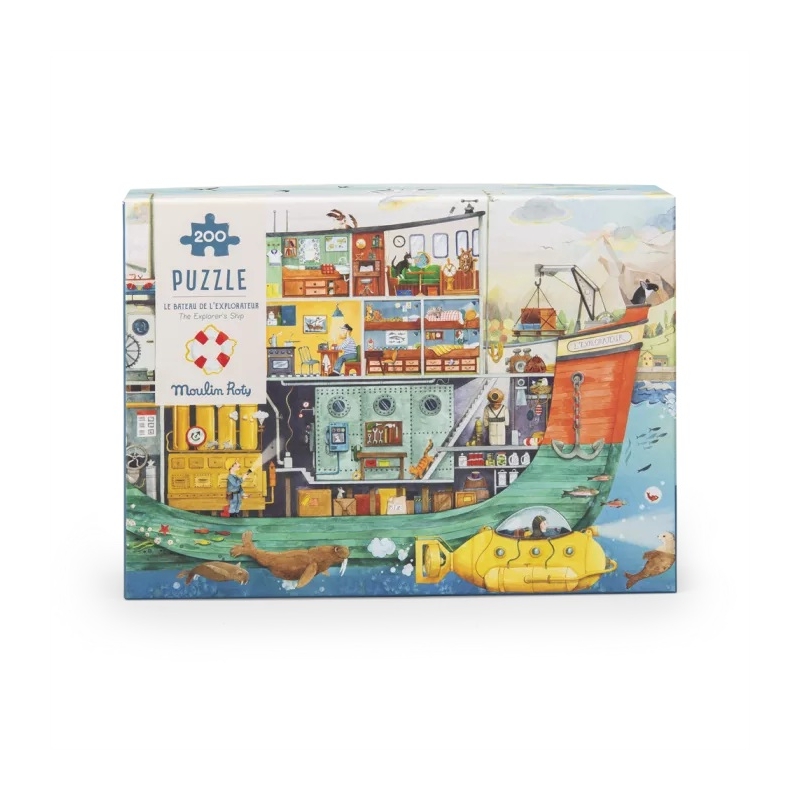 Puzzle 200 pièces - L'explorateur