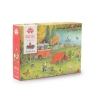 Puzzle 500 pièces -  La grande famille Au bord du lac