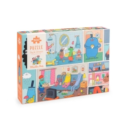 Puzzle 500 pièces - Chez les schmouks