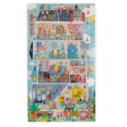 Puzzle 500 pièces - Chez les schmouks