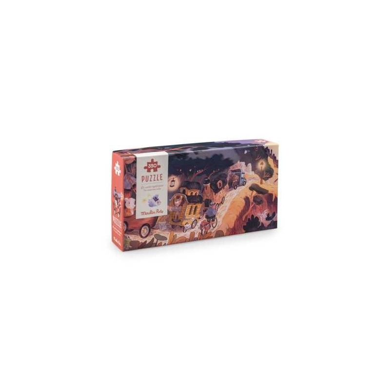Puzzle 350 pièces -  La bande à Jojo La vallée mystérieuse