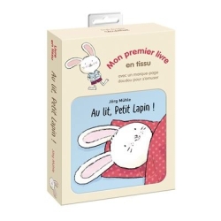Livre en tissu Au lit, Petit Lapin!