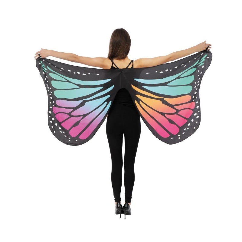 Ailes de papillon - multicolore - 150x70cm
