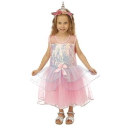 Déguisement de licorne rose - 3 à 4 ans
