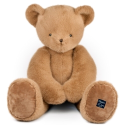 Ours en peluche - Clémentin Praline Cacahuète 80 cm