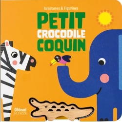 Petit crocodile coquin