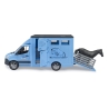 Camion Bétaillère Mercedes Benz Sprinter avec un cheval
