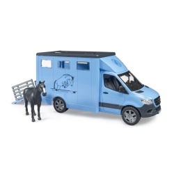 Camion Bétaillère Mercedes Benz Sprinter avec un cheval