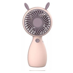 Mini ventilateur avec oreilles - Rose