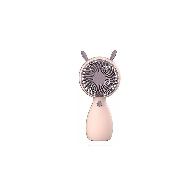 Mini ventilateur avec oreilles - Rose
