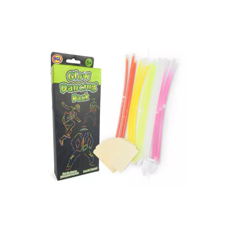 Kit de 50 bâtons lumineux pour danser + accessoires