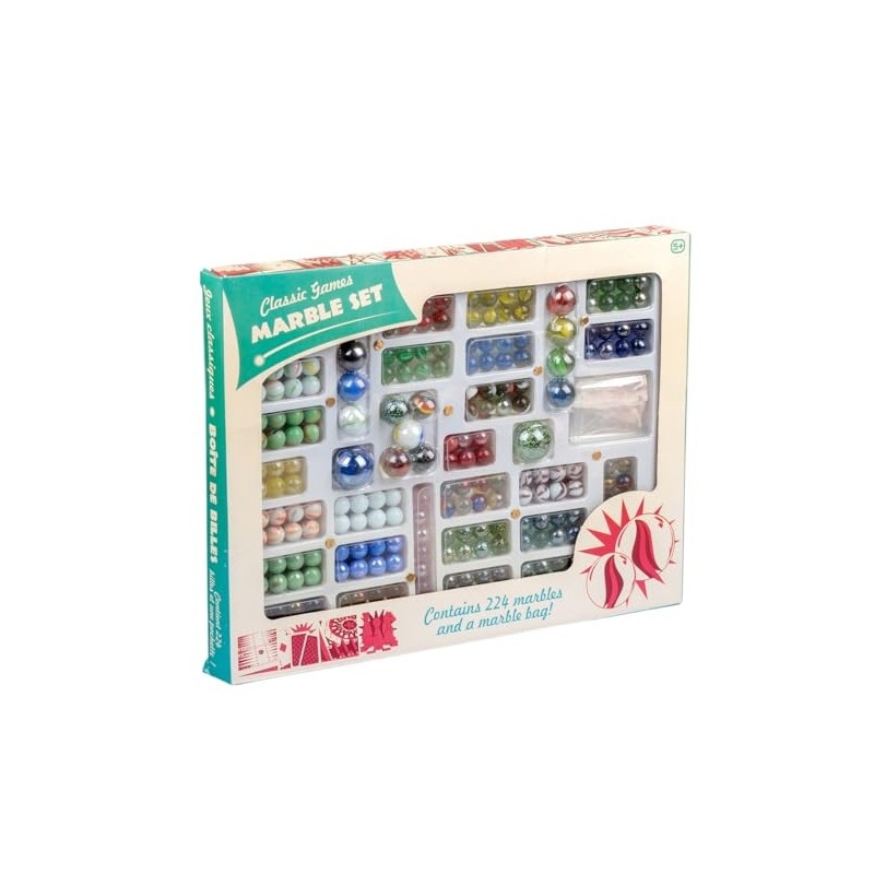 Grand coffret de 224 Billes assorties