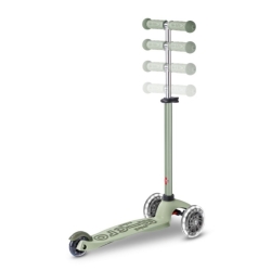 Trottinette Micro Mini2Grow Deluxe LED 2.0 vert olive