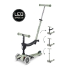 Trottinette Micro Mini2Grow Deluxe LED 2.0 vert olive