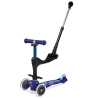 Trottinette Micro Mini 3en1 Deluxe LED Bleu