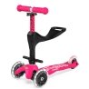 Trottinette Micro Mini 3en1 Deluxe LED Rose