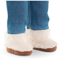Ma Corolle - Bottes Moumoute ivoire