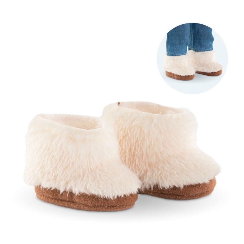 Ma Corolle - Bottes Moumoute ivoire