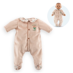 Vêtement pyjama forêt enchantée bébé 30 cm