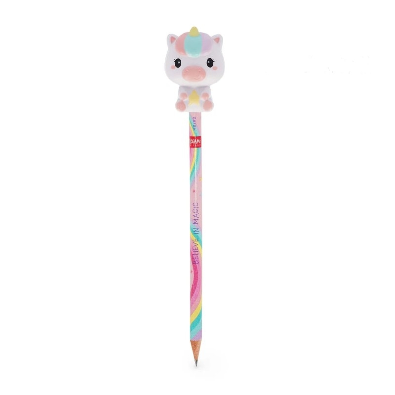 Crayon avec anti-stress - Licorne